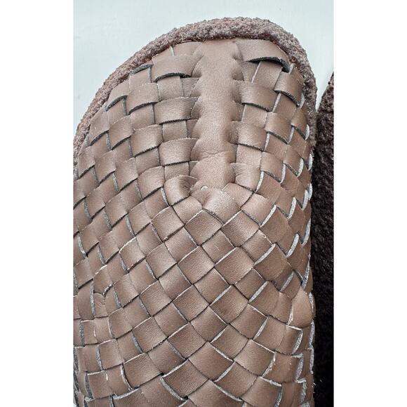Malibu - Latigo Woven Faux Leather Sandals - Men - Dark brown Men’s Size 10 main image 8